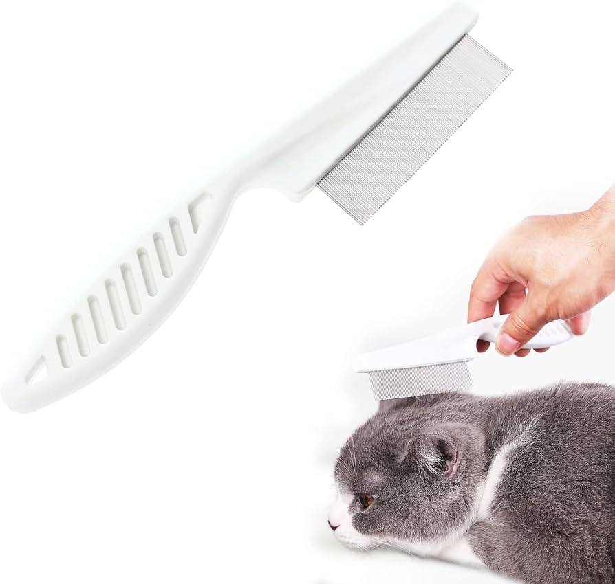 Amazon | RICISUNG ペットコーム ノミ取り櫛 犬猫 美容ブラシ 抜け毛